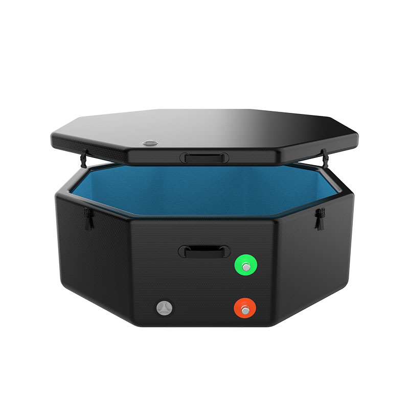 आइस बाथ के लिए फ्रीस्टैंडिंग प्लंज पॉड अष्टकोना