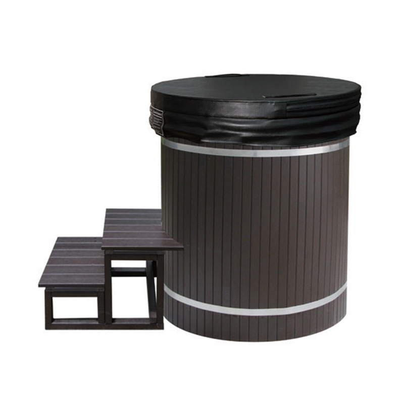 लकड़ी का ठंडा प्लंज टब