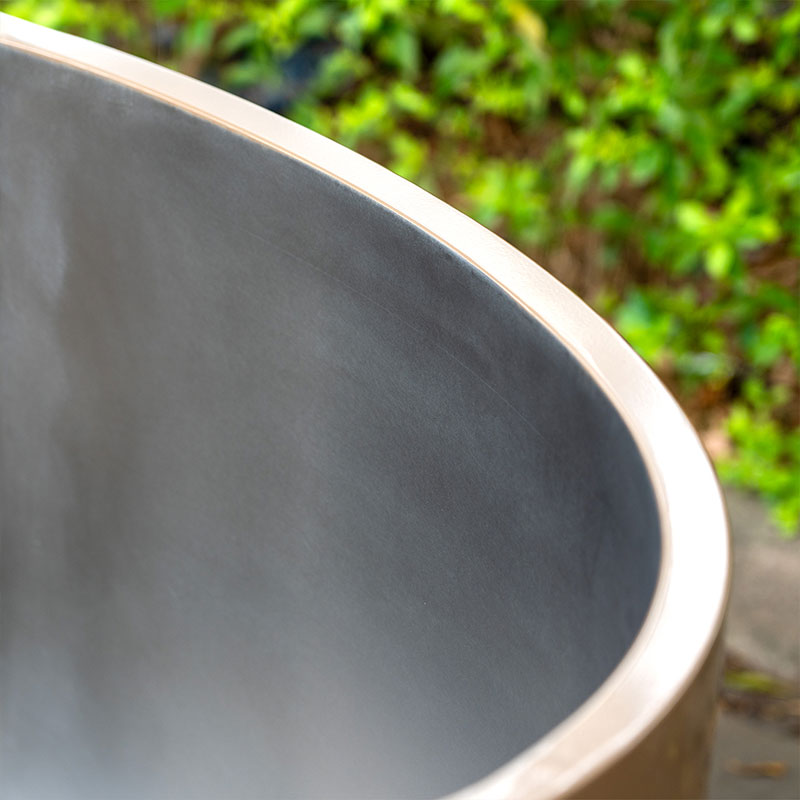 शैंपेन गोल्ड फुल 304 स्टेनलेस स्टील कोल्ड प्लंज टब